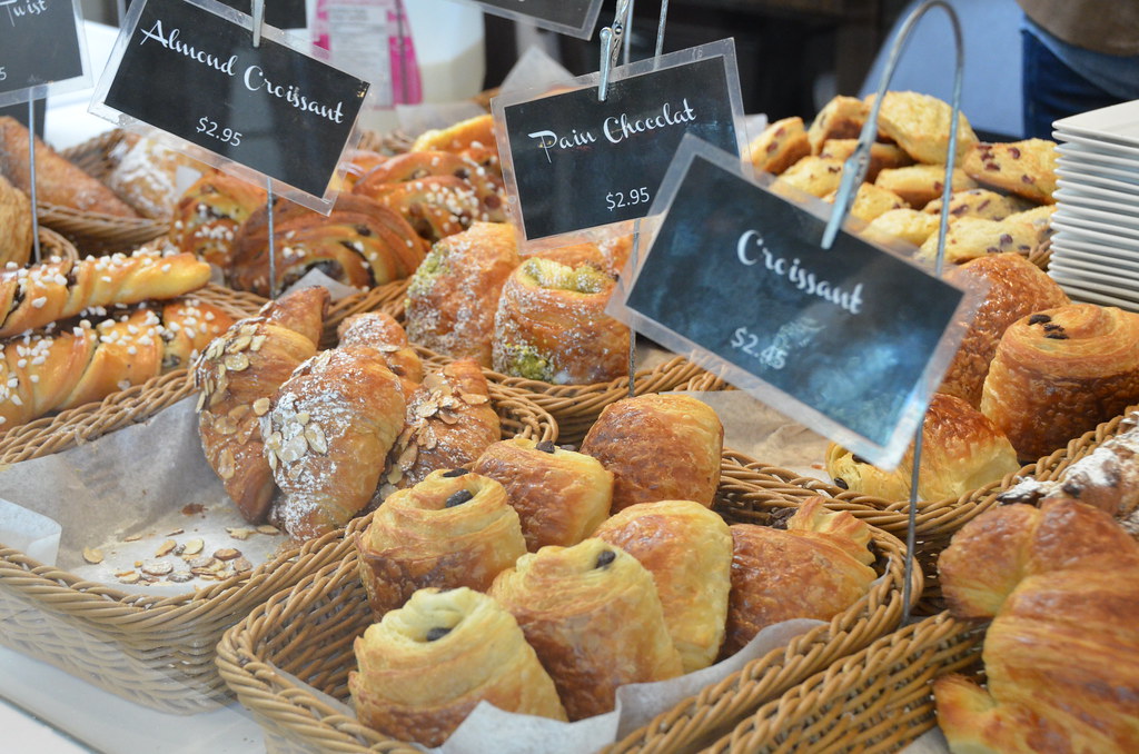 Chemistry of baking - A collection of pastries and cakes on sale in a shop